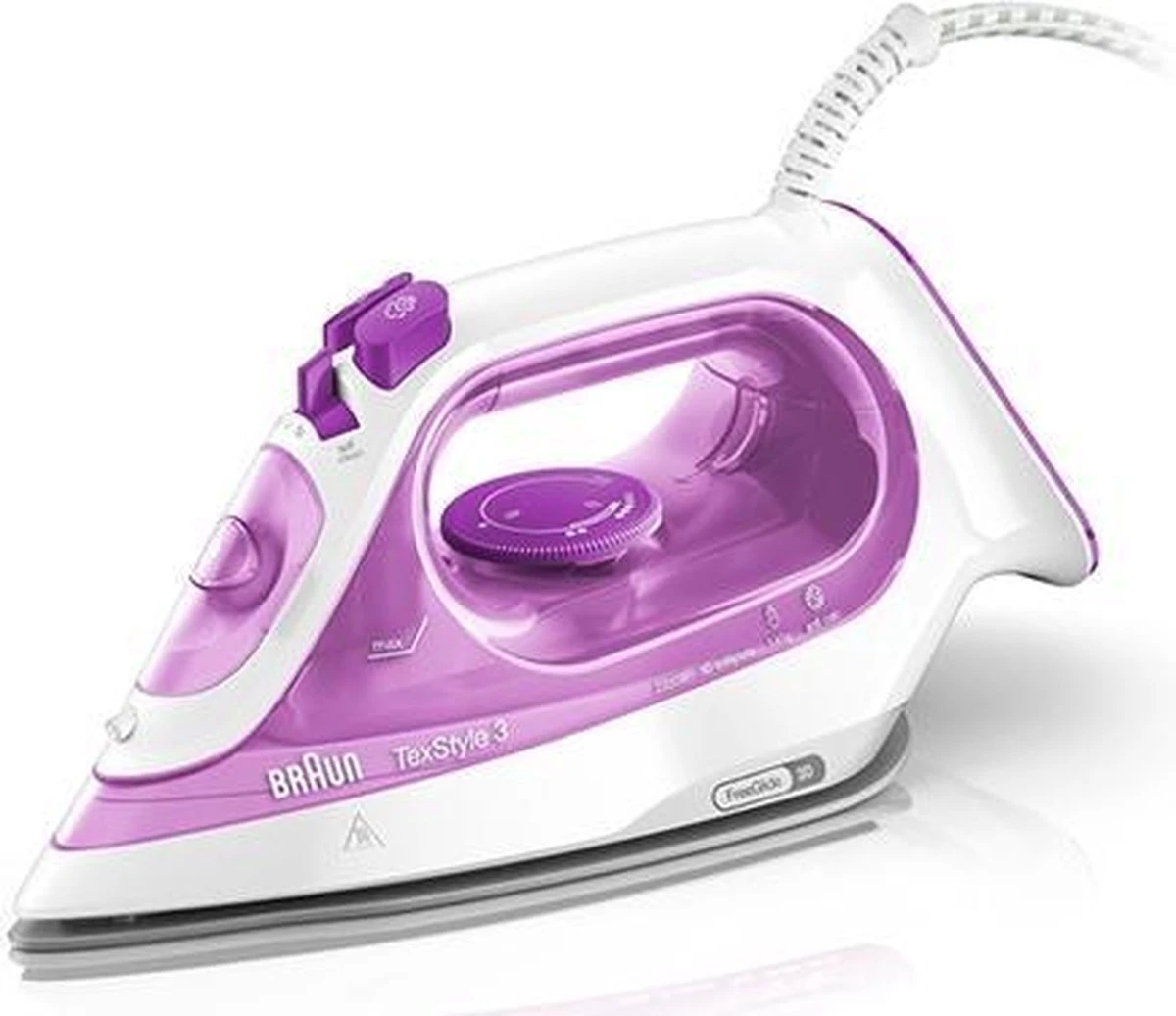 Braun TexStyle 3 - SI 3030 PU - Stoomstrijkijzer - Paars - Image 12