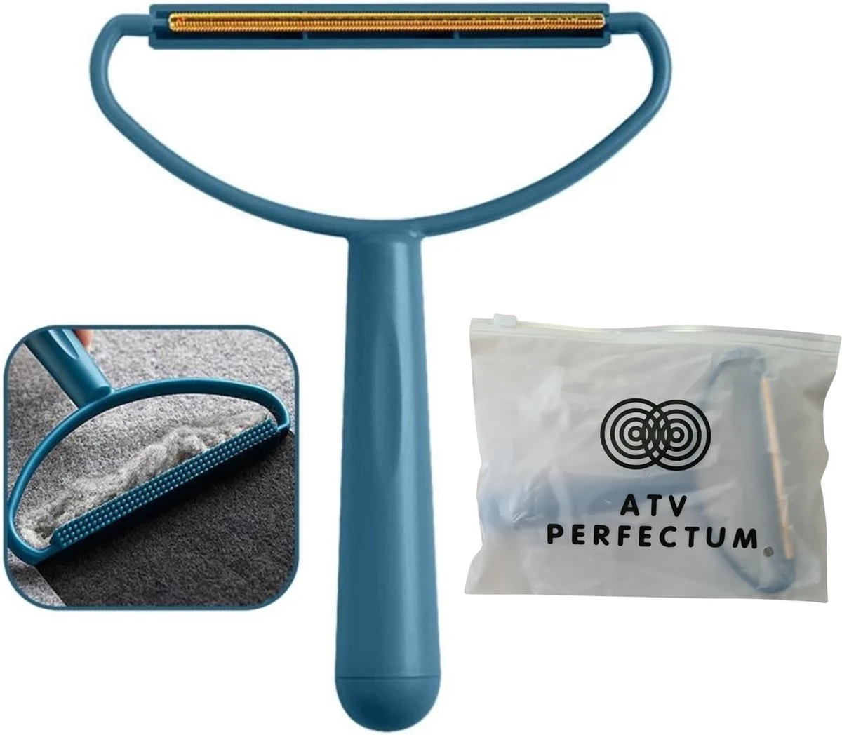 ATV PERFECTUM Super Ontpluizer - Pluizenverwijderaar - Verwijdert Ook Dierenharen - Duurzaam En Makkelijk In Gebruik - Image 6