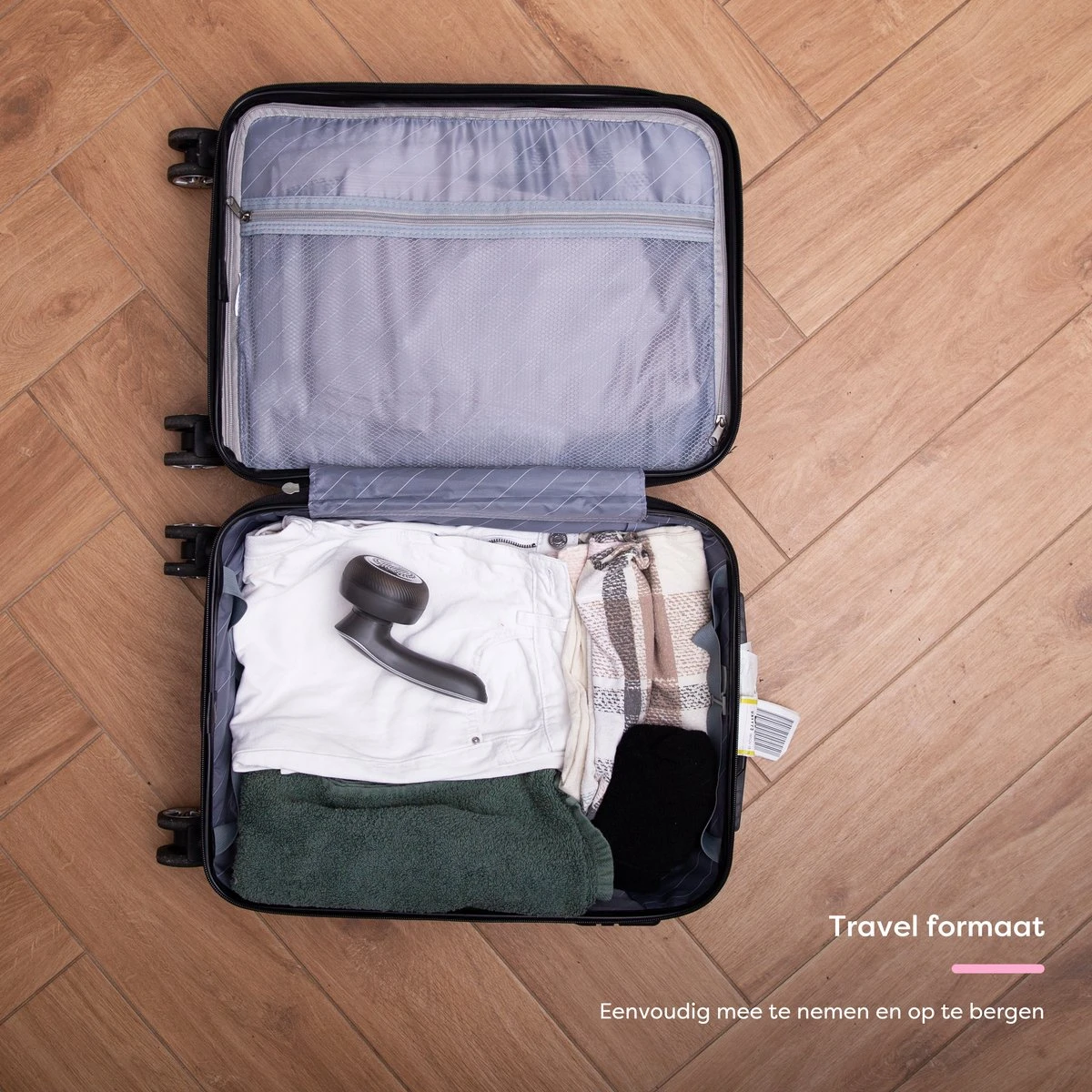 Fineza Pluizenverwijderaar – Electrisch – Ontpluizer – Ontpiller – Draadloos – Antraciet - Image 3