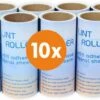 Laundryspecialist Navulset Voor Pluizenrollers – 10 Stuks - 550 Kleefvellen - Past Op Alle Merken Pluizenrollers