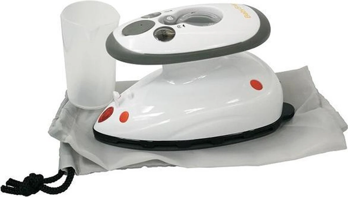 Mini Strijkijzer , Stoomstrijkijzer, Reis Stoomstrijkijzer Babysnapp, Gritzner, Prym