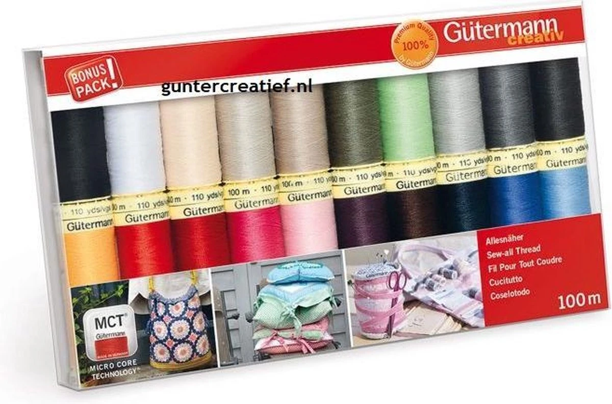 Gütermann Naaigarenset Allesnaaigaren - 20 Spoelen