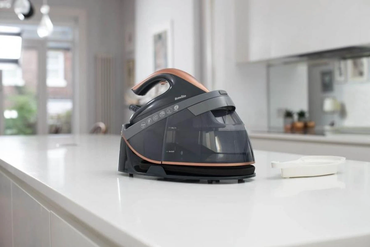 Breville Stoomstrijkijzer Met Stoomgenerator - Iron - Keramische Zoolplaat - Uitneembaar Waterreservoir - Image 8