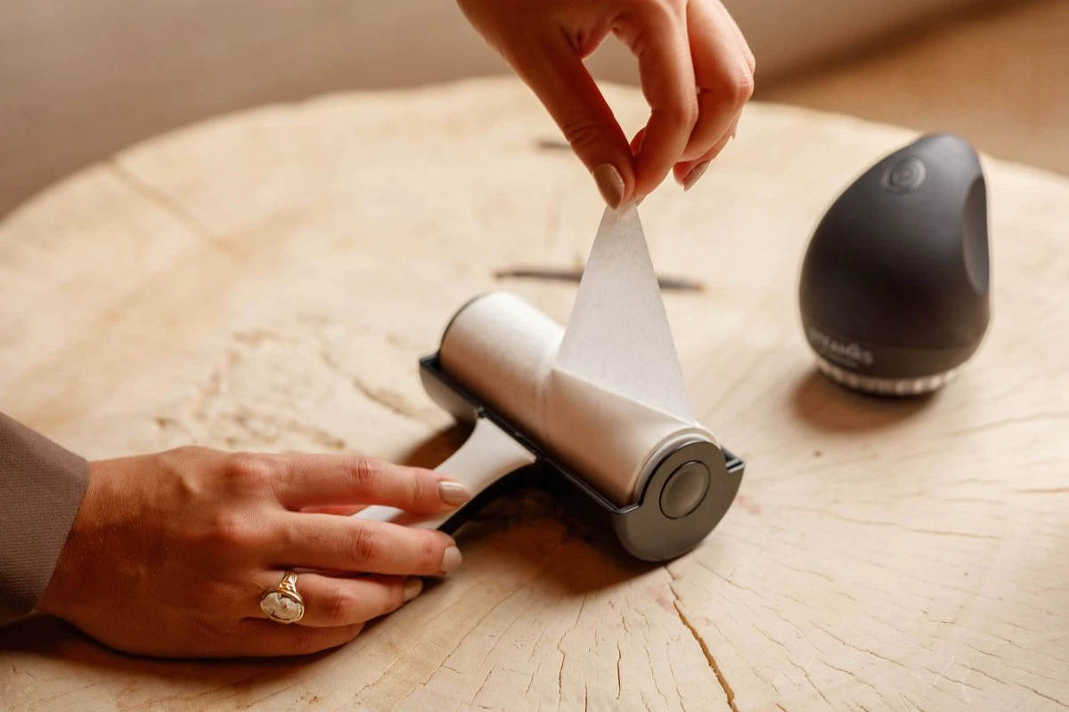 STEAMRS - Luxe Kledingroller - Kleefroller - Plakroller - 3 Rollen - Zwart - Image 7