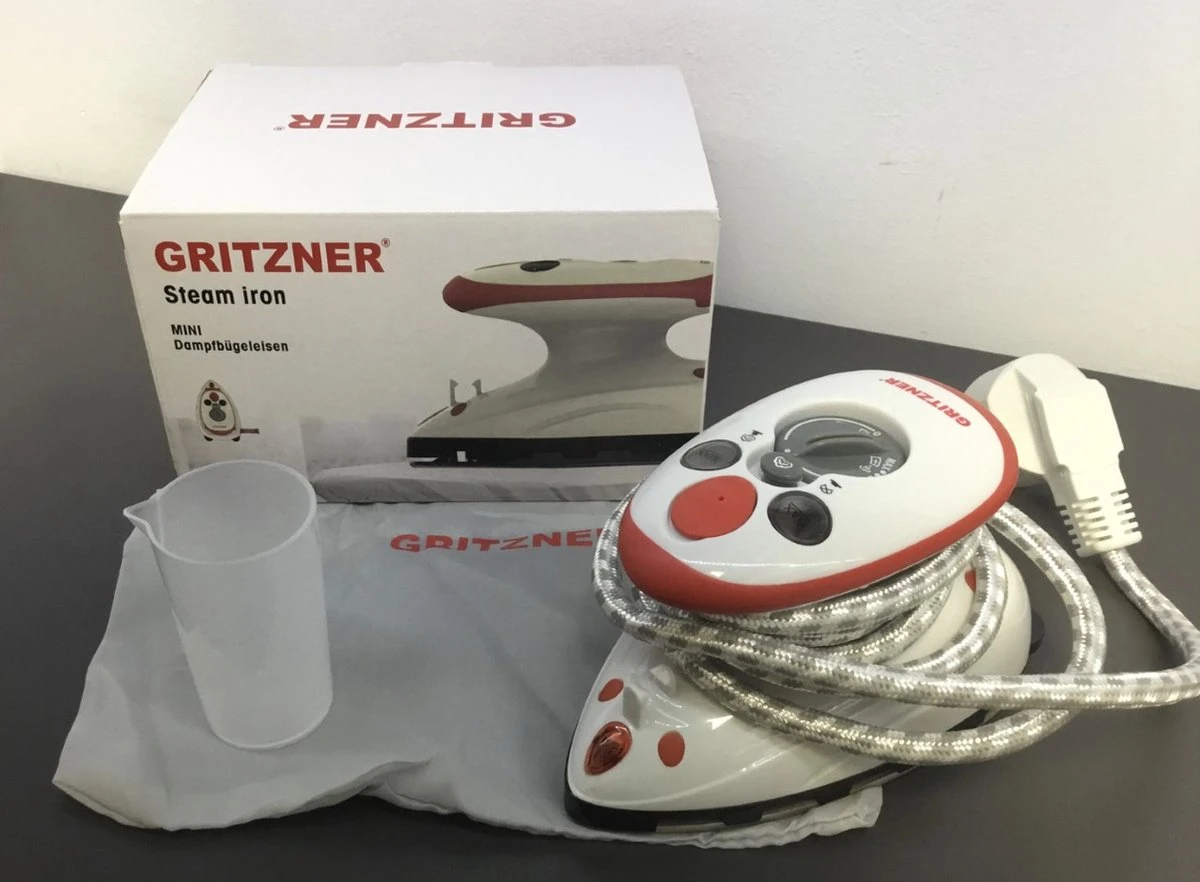 Mini Strijkijzer , Stoomstrijkijzer, Reis Stoomstrijkijzer Babysnapp, Gritzner, Prym - Image 2