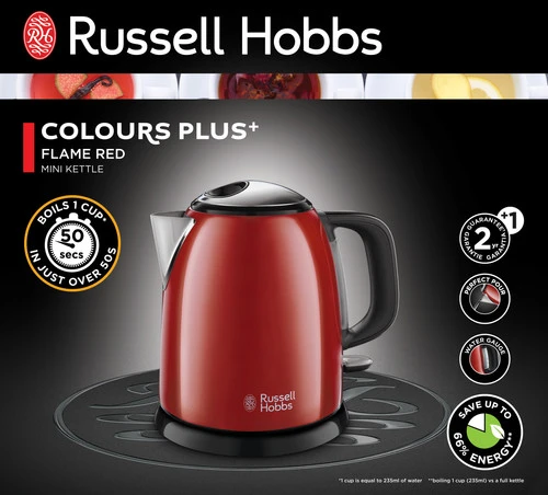 Russell Hobbs Colours Plus+ Mini Rood - Image 7