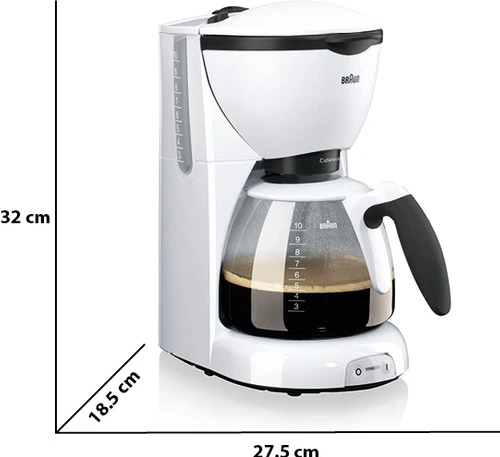 Braun CafeHouse Pure Aroma Deluxe KF520/1 Wit - Image 5