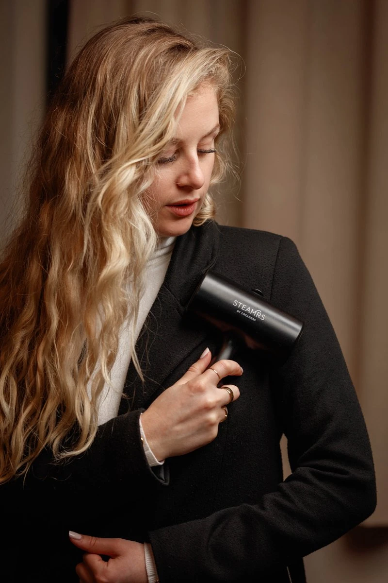 STEAMRS - Luxe Kledingroller - Kleefroller - Plakroller - 3 Rollen - Zwart - Image 8