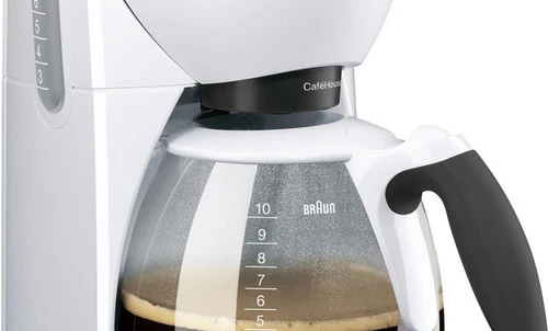 Braun CafeHouse Pure Aroma Deluxe KF520/1 Wit - Image 2