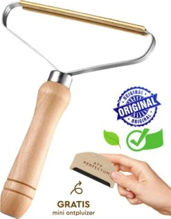 ATV PERFECTUM Super Ontpluizer 3.0 - Pluizen Verwijderaar – Inclusief Mini Ontpluizer – Ontpluizer Wol - Kleding Ontpiller – Duurzaam